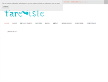 Tablet Screenshot of fareisle.com